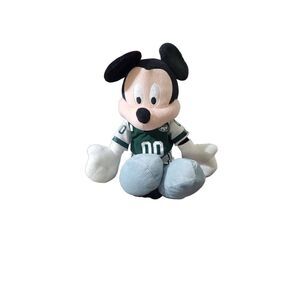 COLLECTIBLE MICKEY MOUSE NFL JETS PLUSH